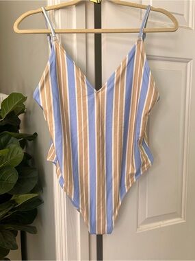 aerie scoop one-piece swimsuit